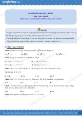 Đề thi giữa kì 1 Toán 10 Kết nối tri thức - Đề số 3
